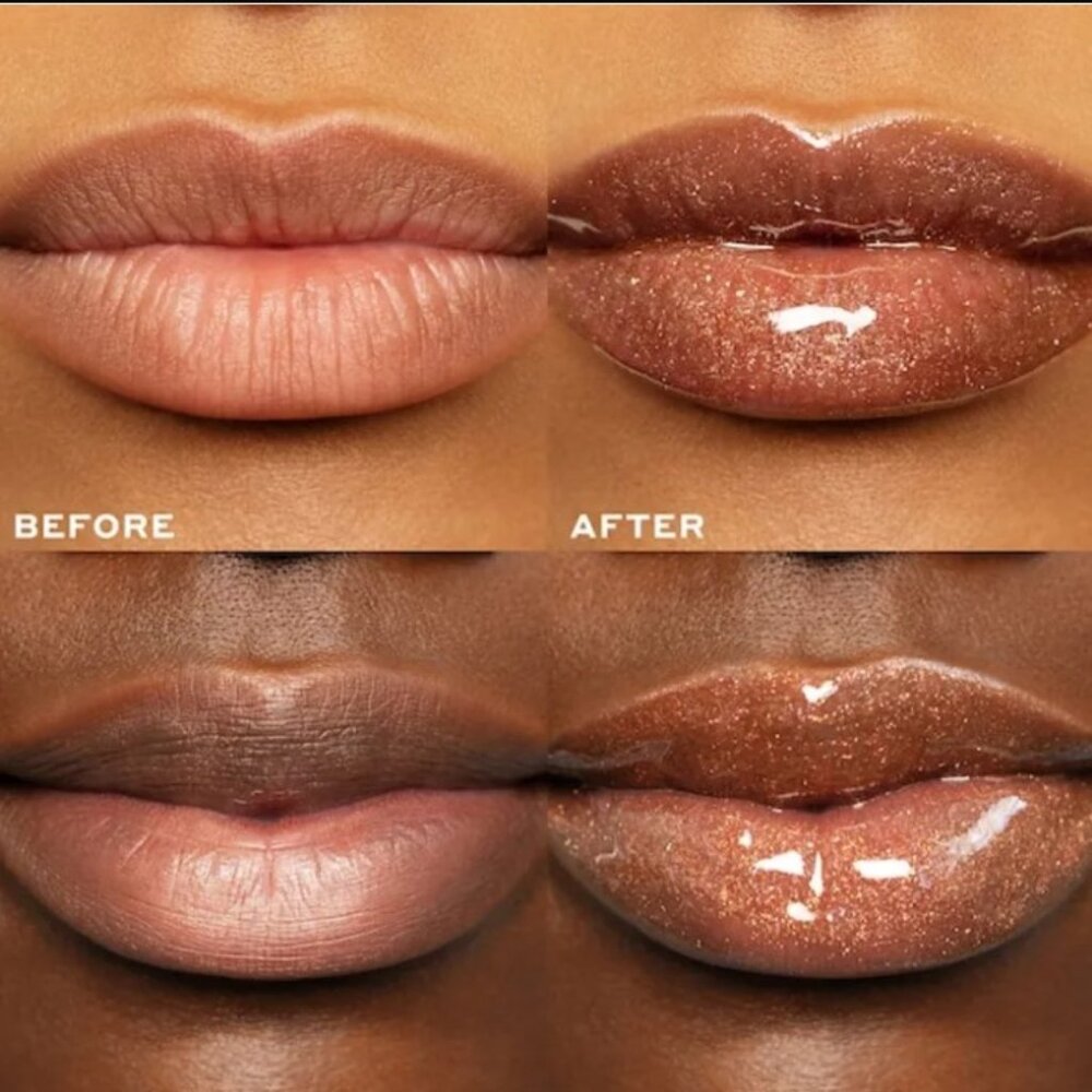 Bite Beauty Yaysayer Plumping Lip Gloss Shimmer CINNAMON TWIST 👄
